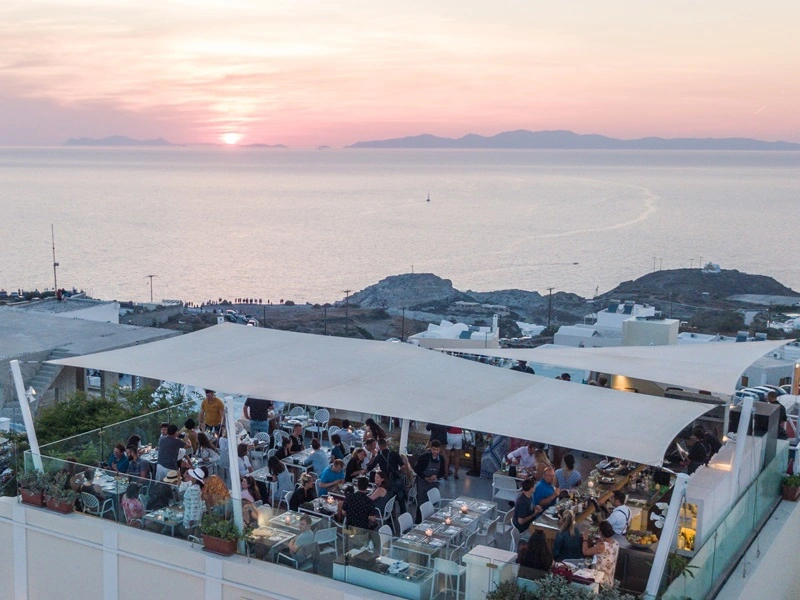 Oia Gefsis Greek Restaurant Santorini