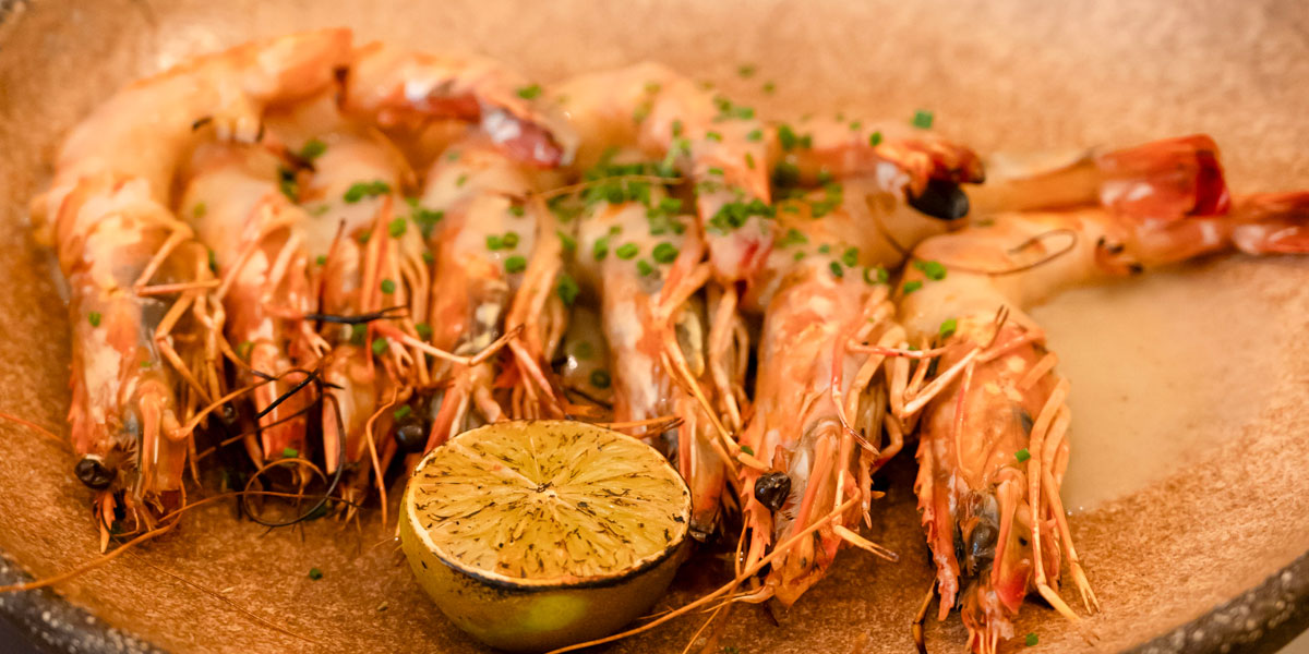 MENU_1 Seafood platter with grilled prawns