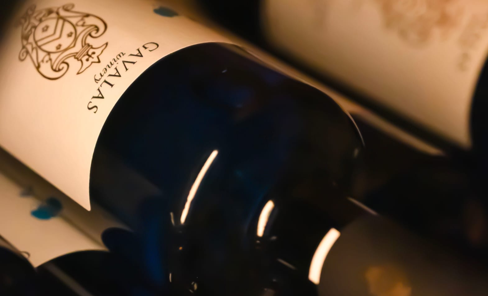 Santorini Assyrtiko Wine Bottle