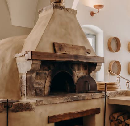 Oia Gefsis Wood Oven