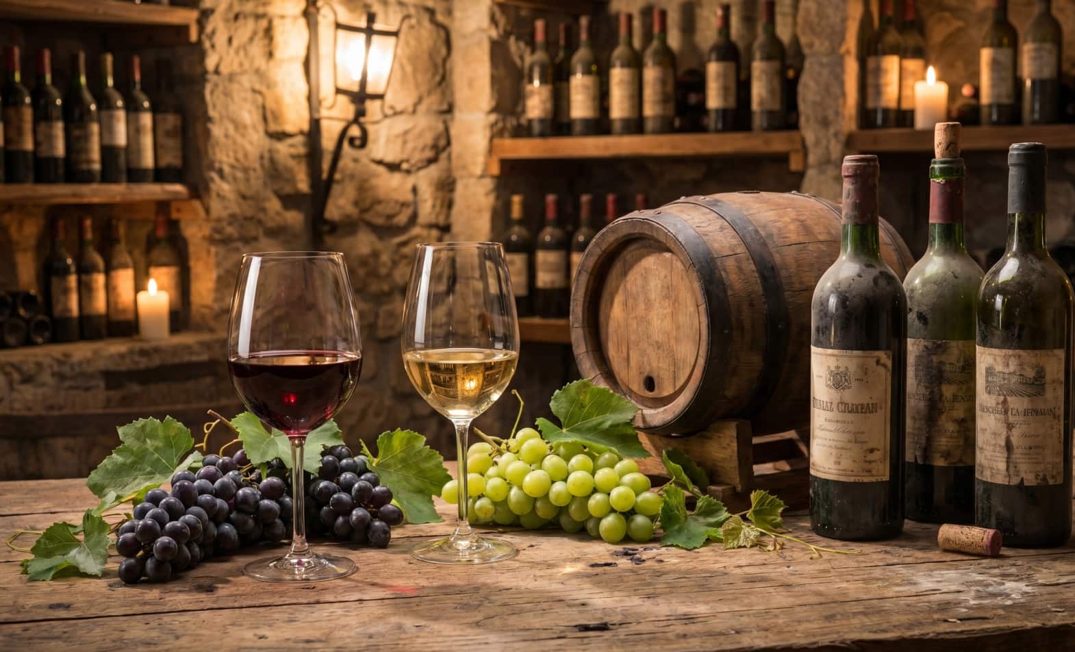 Santorini Wine Cave Interior