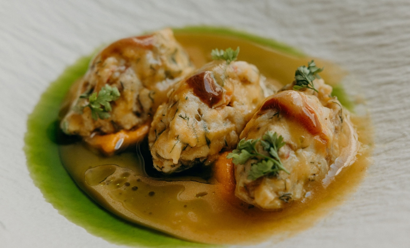 Famous Dishes in Santorini - White Eggplant Traditional Santorini Food Sliced and Fried