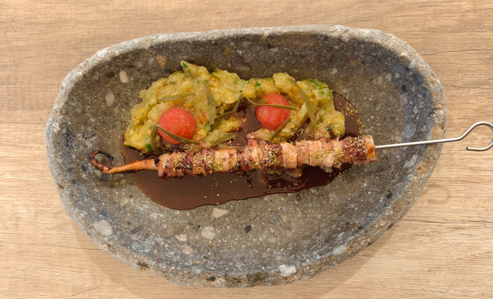 Traditional Greek Food in Santorini