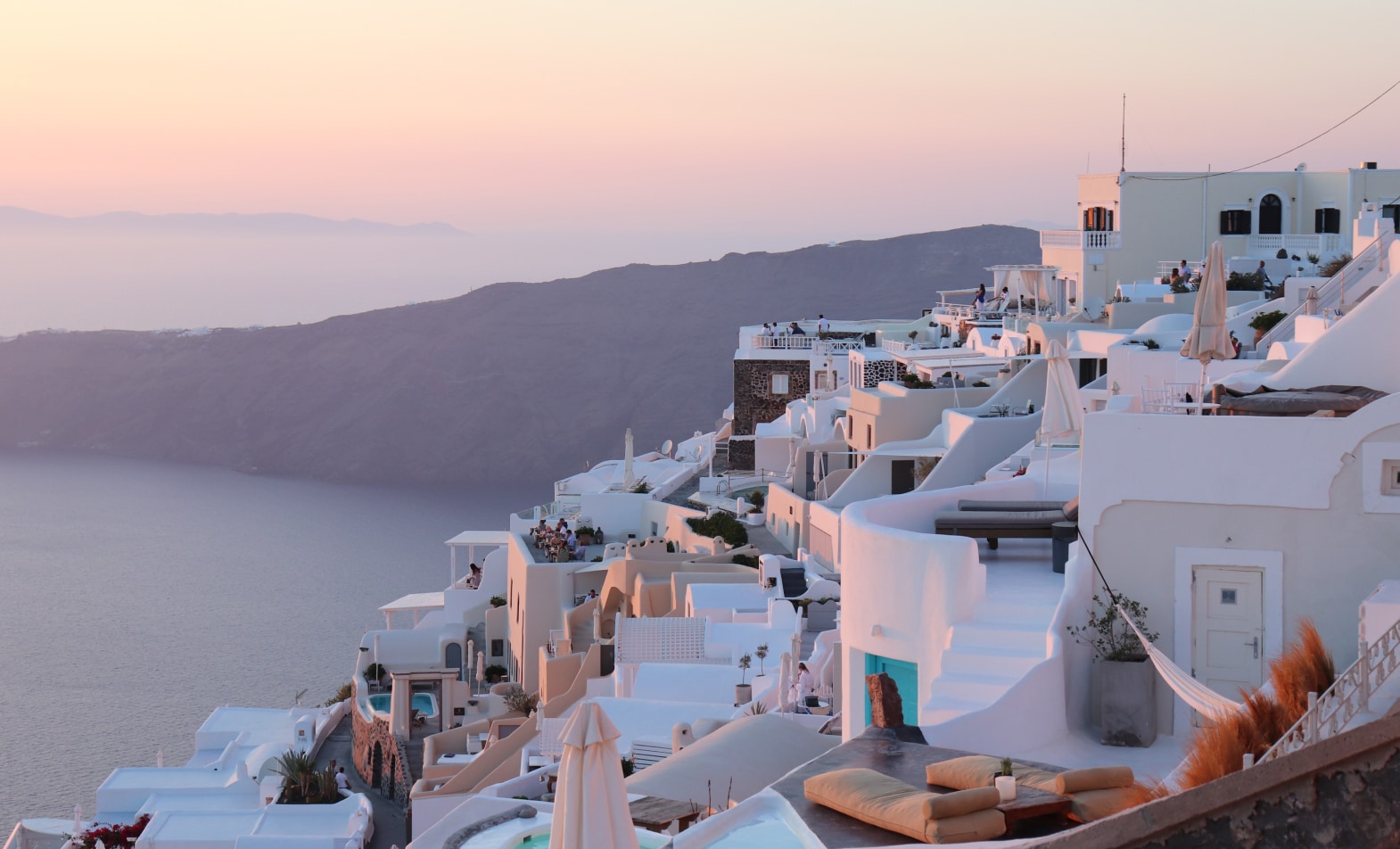 Hidden Beaches in Santorini Greece - Red Beach Akrotiri Volcanic Cliffs and Turquoise Water
